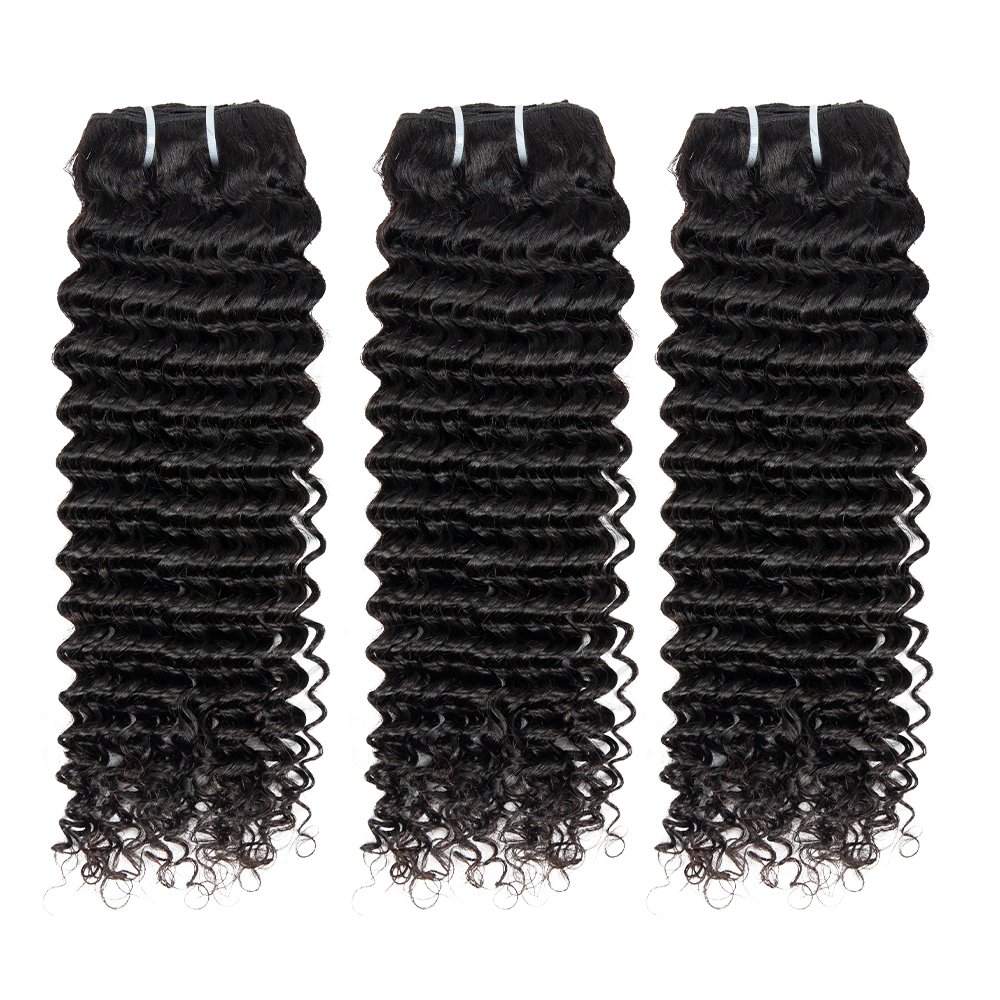 Best Quality Deep Wave 8 Inch to 30 Inch Human Hair Weft 100% Virgin Remy Hair Bundles